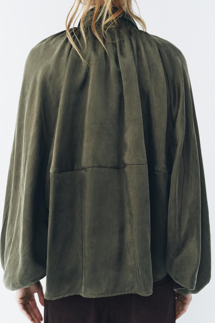 Trendy Olive Green Jacket