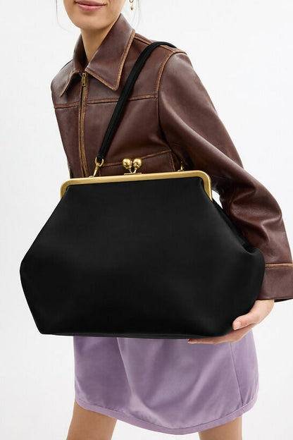 Large Kisslock Frame Bag