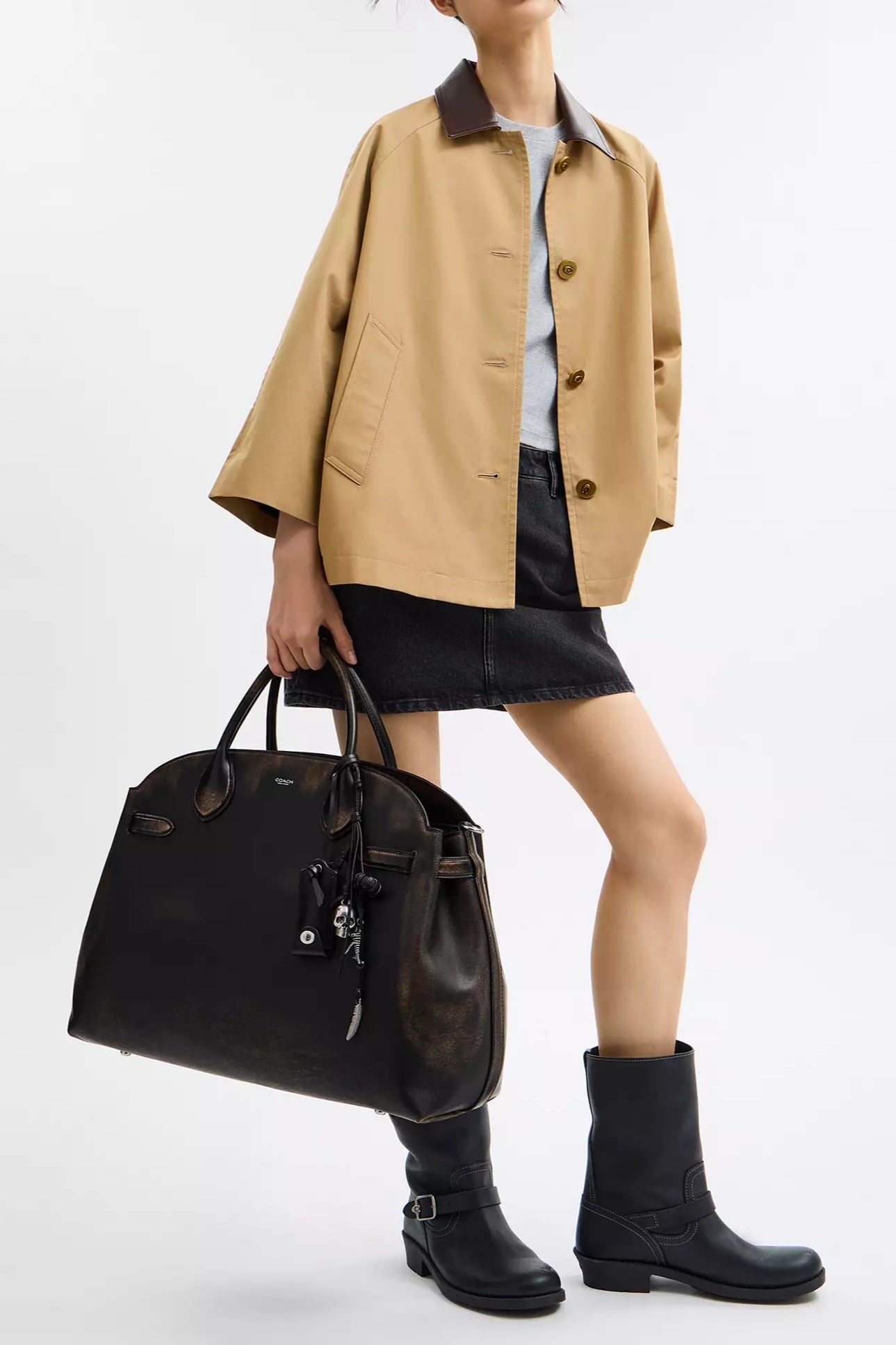 Soft Carryall Bag 48 In Loved Leather