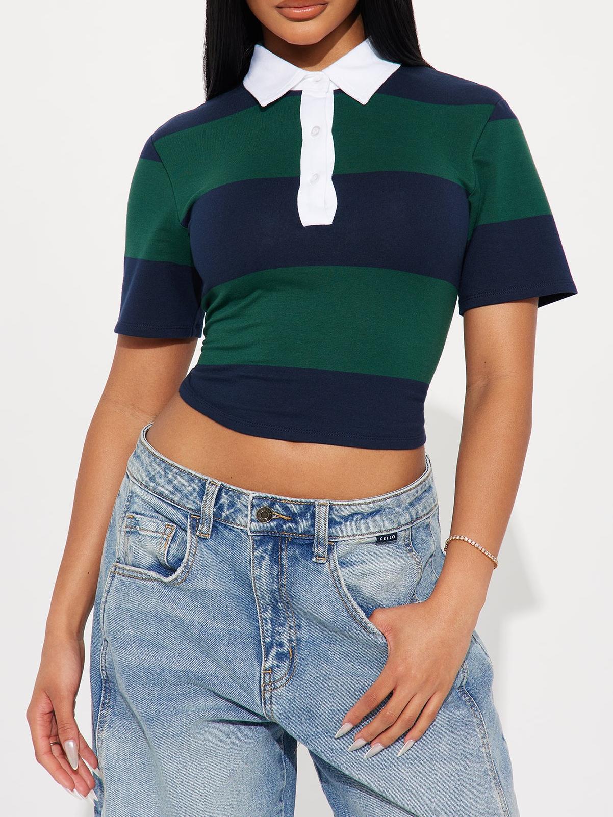 Sporty Era Polo Shirt - Green/combo