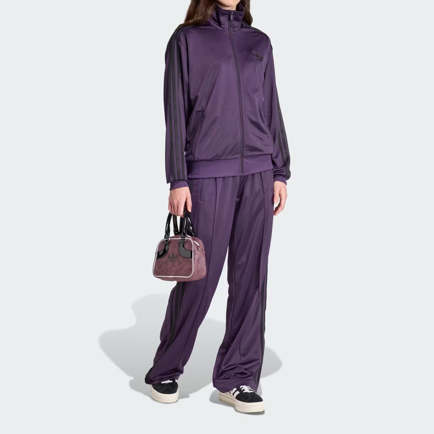 Classic Firebird Loose Track Top & Oversized Track Pants Set
