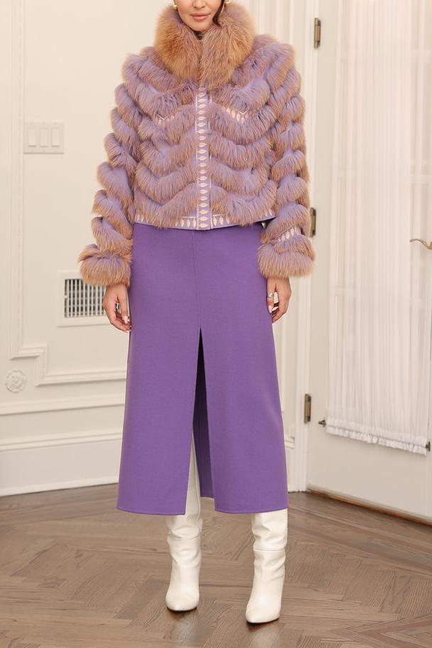 Reversible Faux Fur Jacket