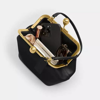 Small Kisslock Frame Bag