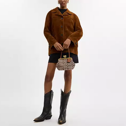 Small Kisslock Frame Bag