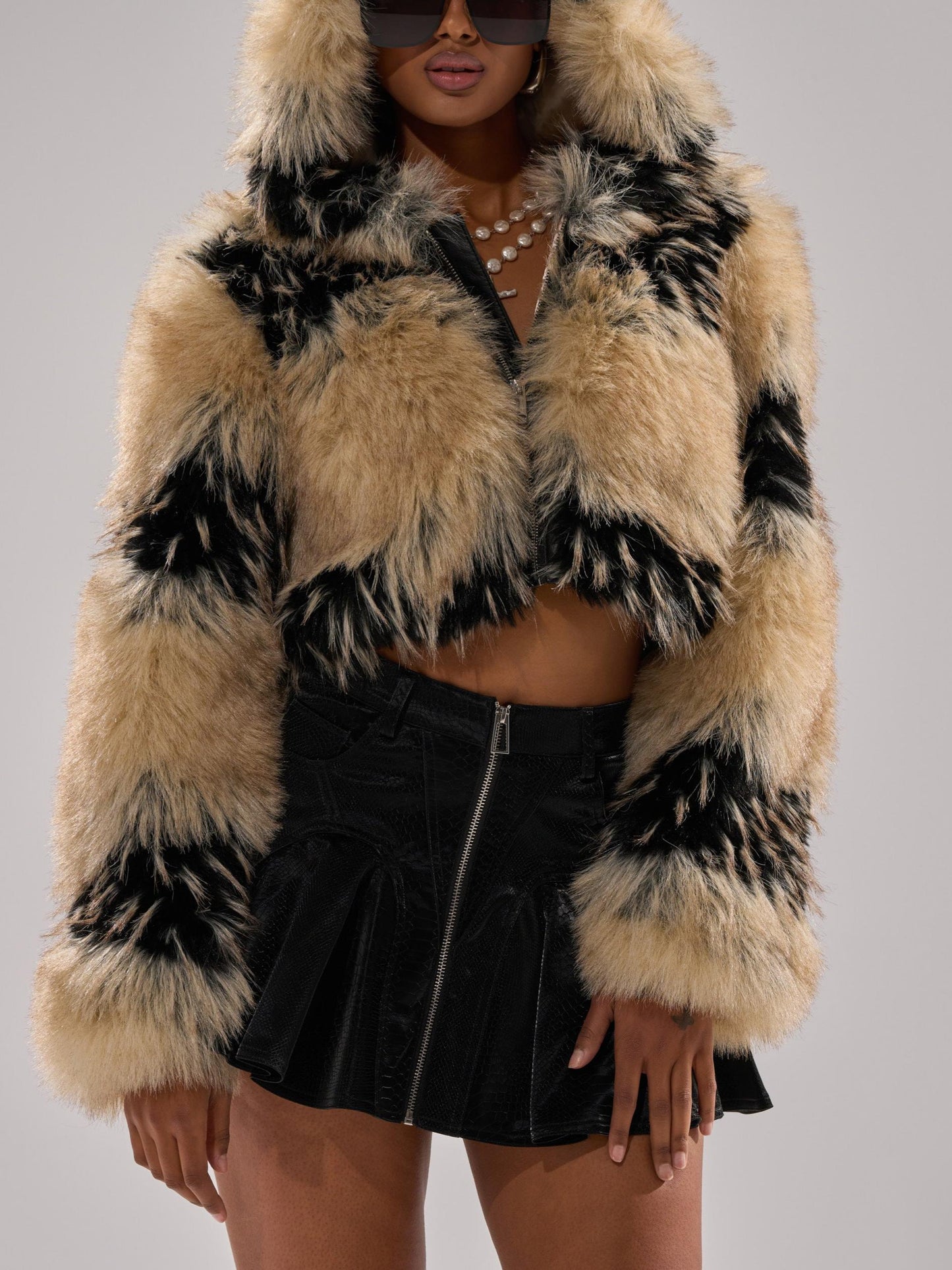 Alexia Faux Fur Bomber