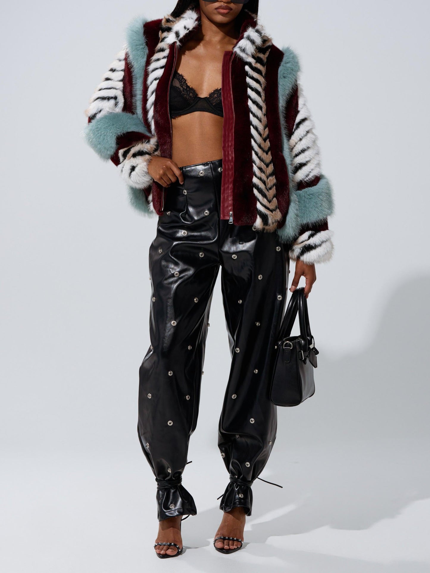 Have It All Paneled Fur Coat