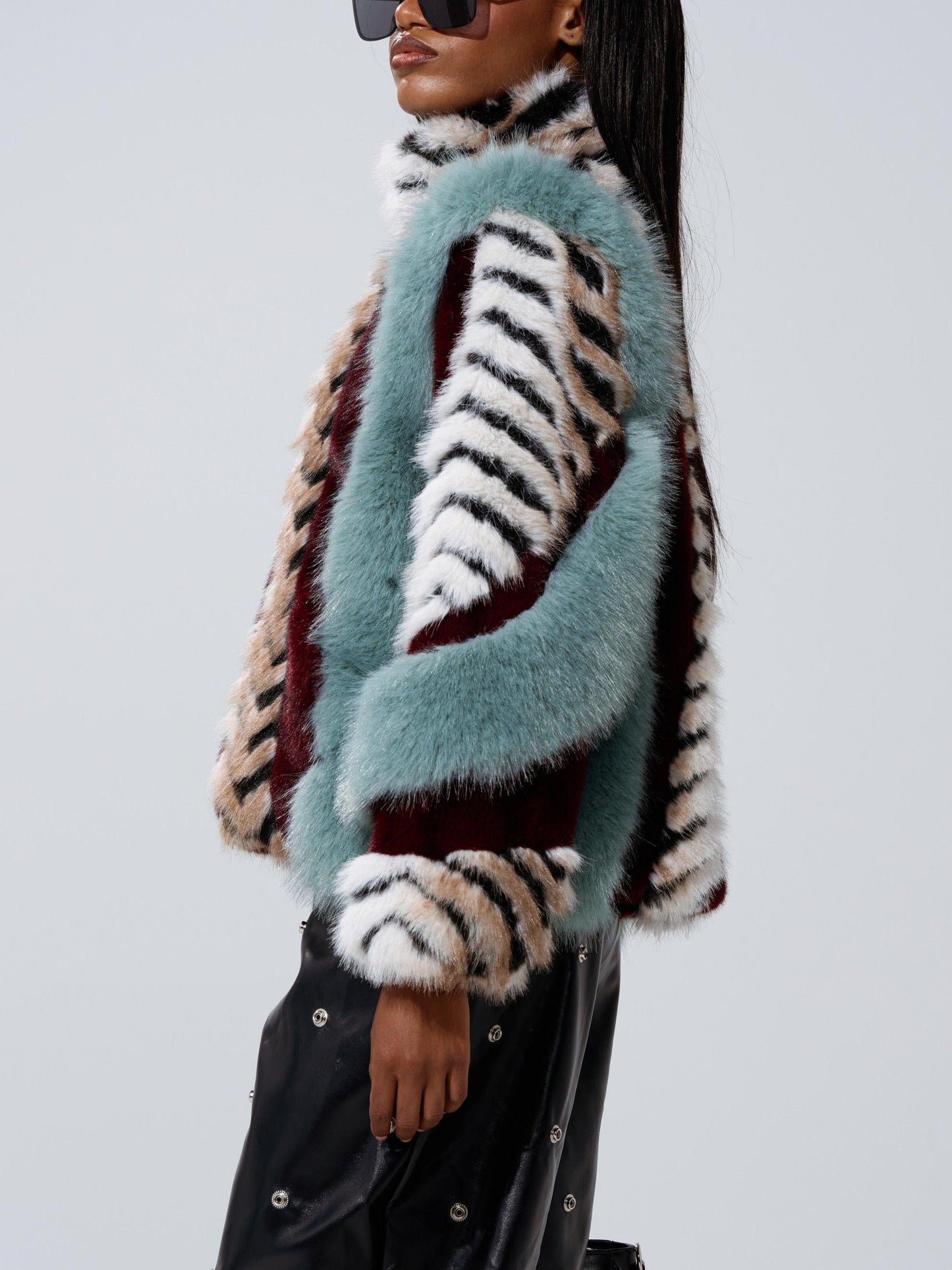 Have It All Paneled Fur Coat