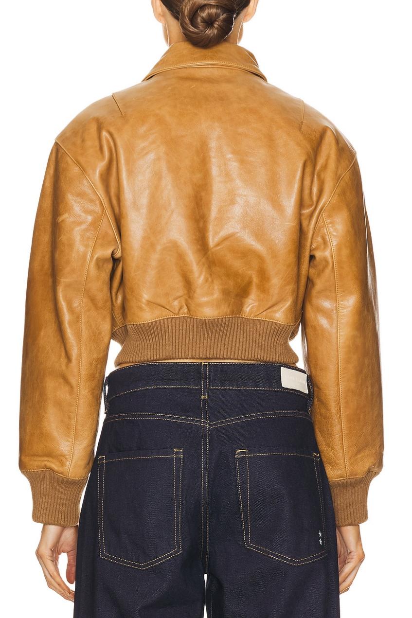 The Leather Bomber Jacket