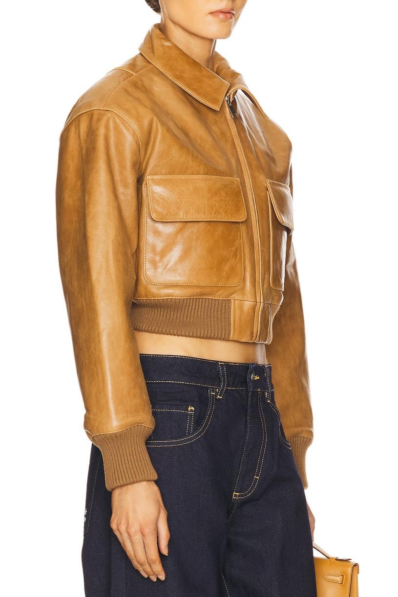 The Leather Bomber Jacket