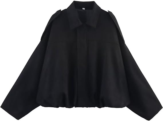 Faux Suede Lapel Pilot Bomber Jacket