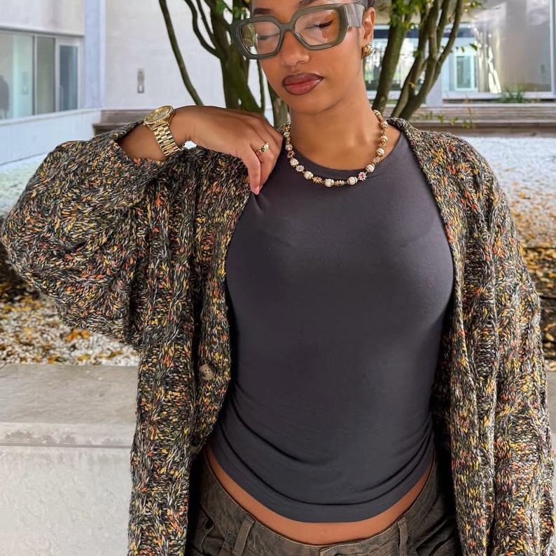 Heather Knit Cardigan