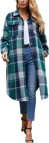 Flannel Plaid Shacket