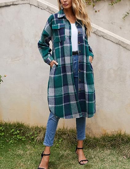 Flannel Plaid Shacket