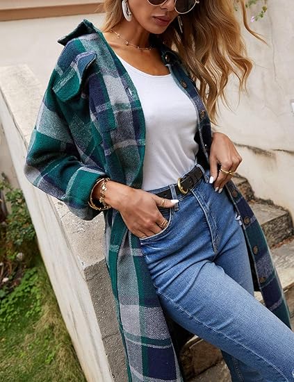 Flannel Plaid Shacket