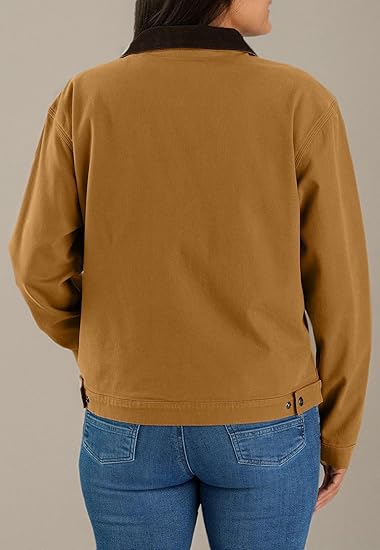 Rugged Flex Loose Fit Canvas Detroit Jacket