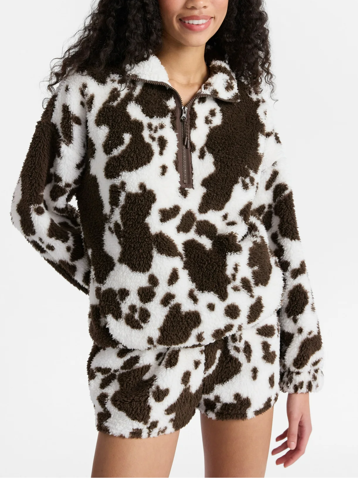 Plush Half-Zip Pullover