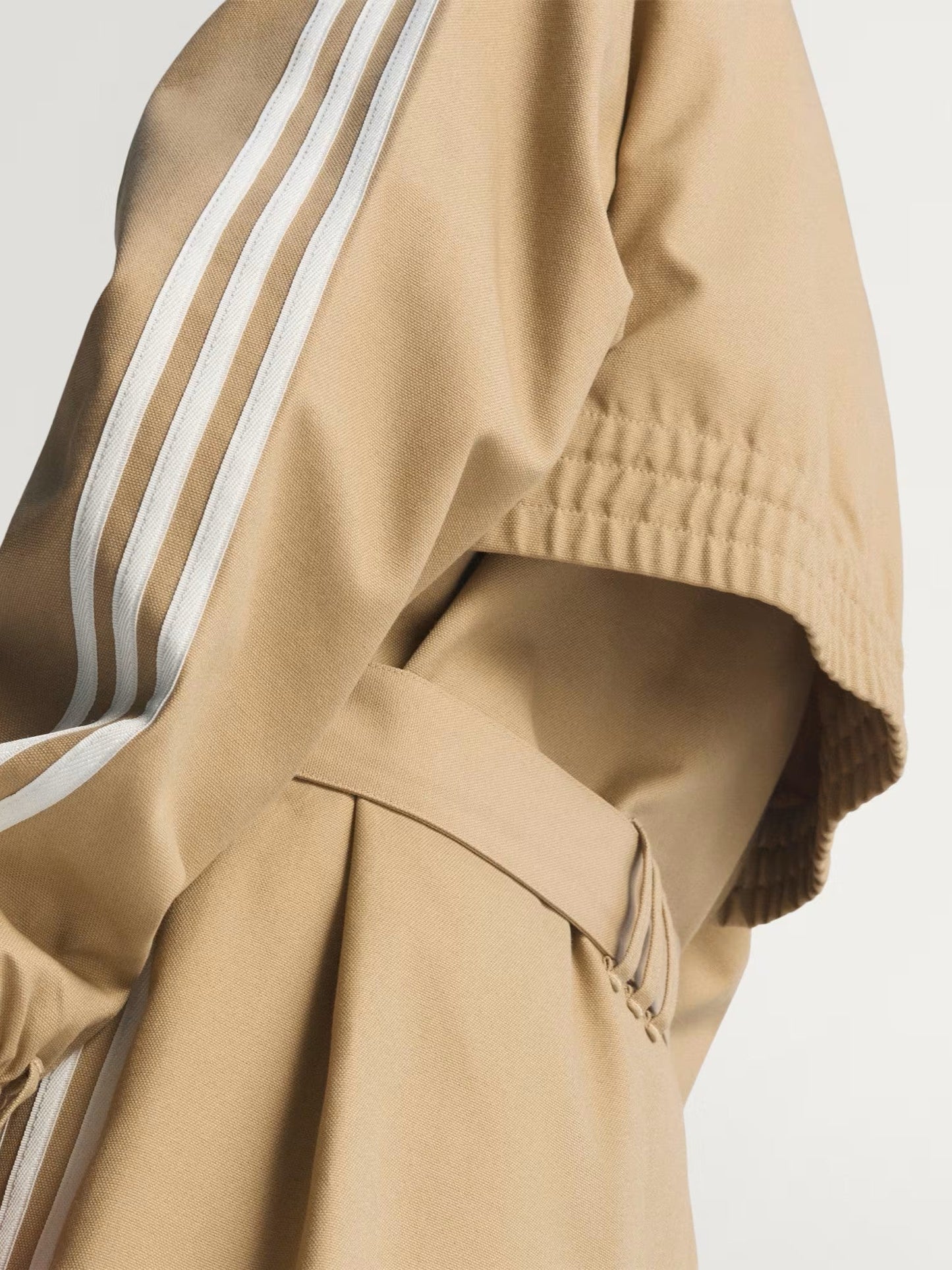 Extra-Long Sporty Windbreaker