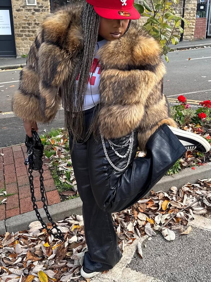 Super Hot Winter Women Luxury Thick Faux Fur Coat
