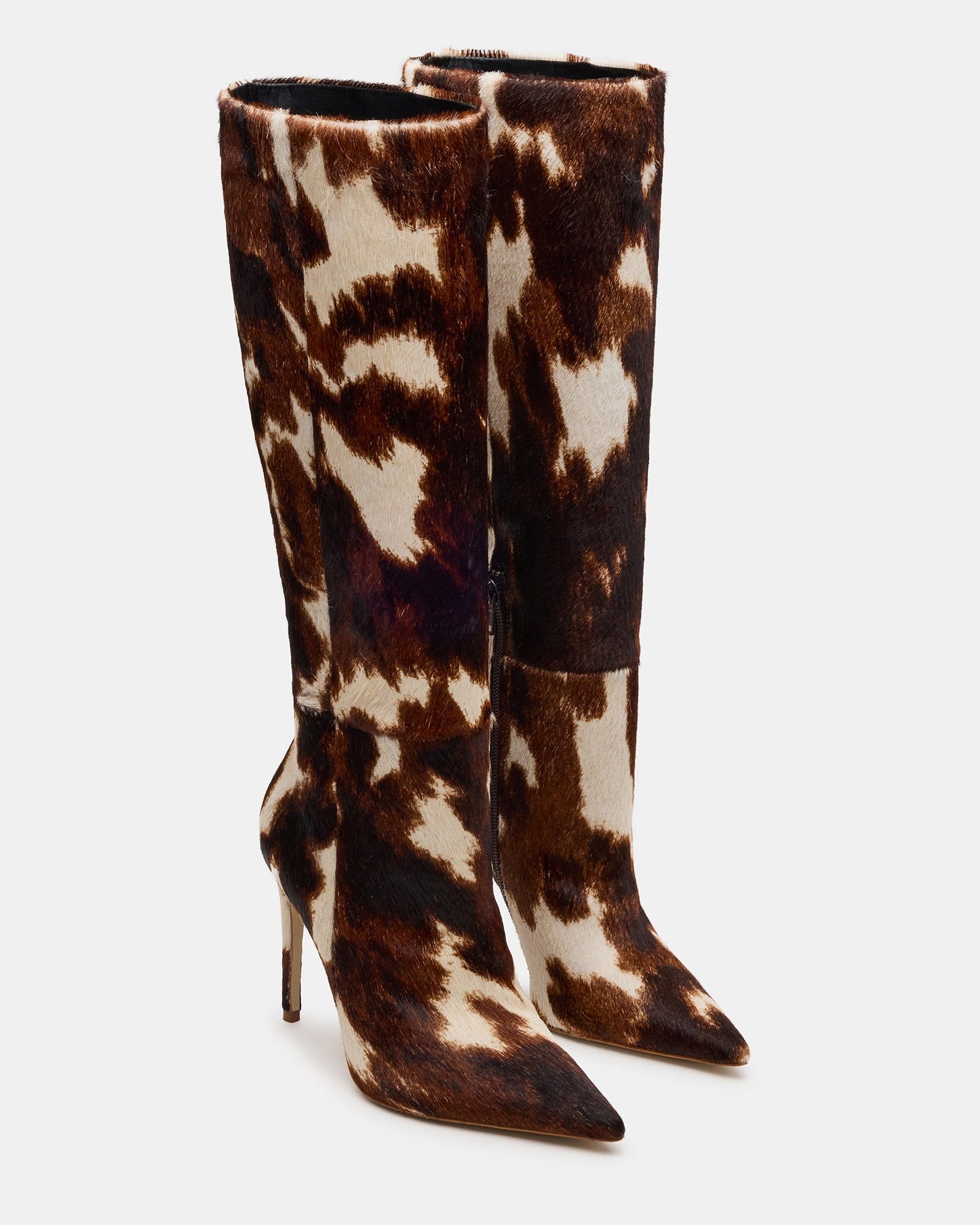 Nitro Brown Cow Print Boots