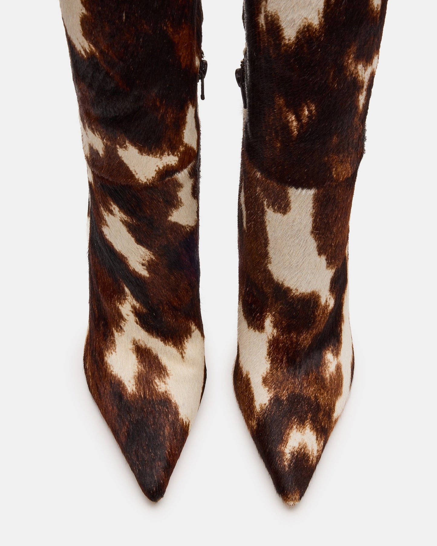 Nitro Brown Cow Print Boots