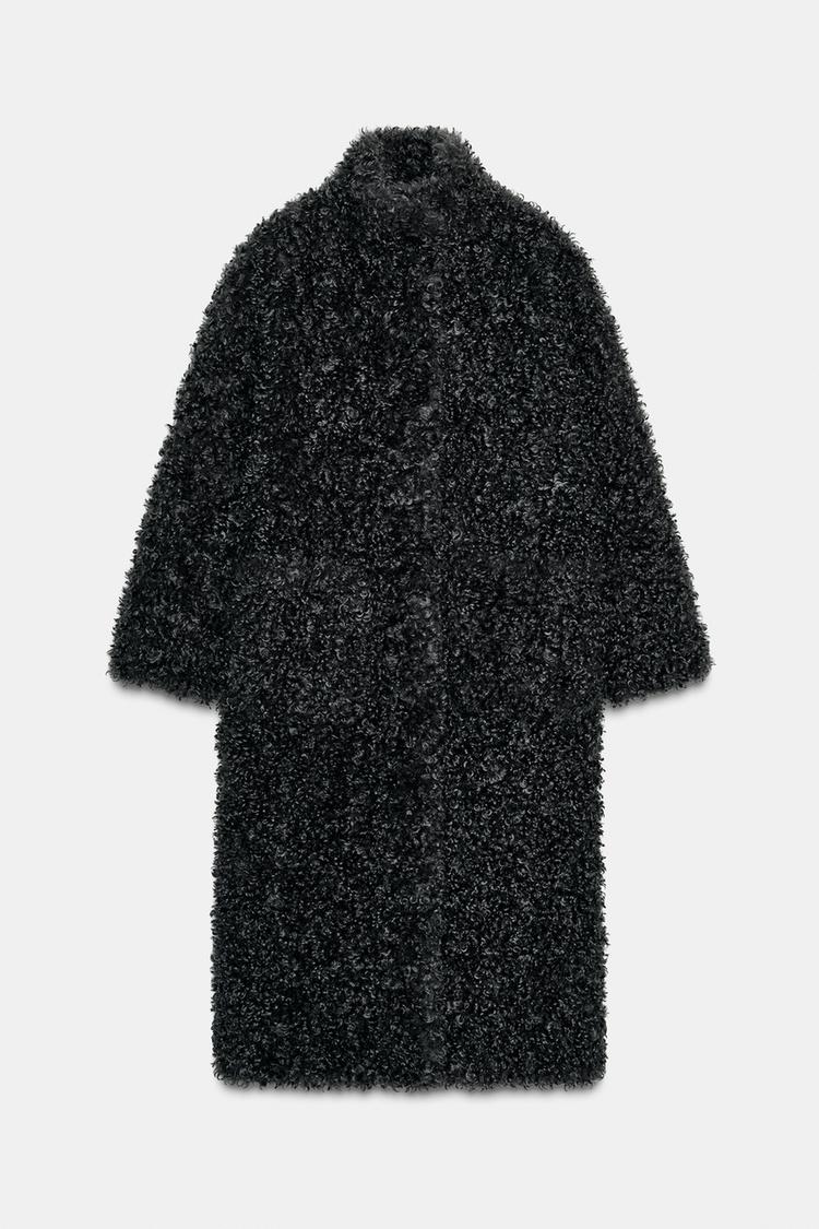 Long Fleece Coat