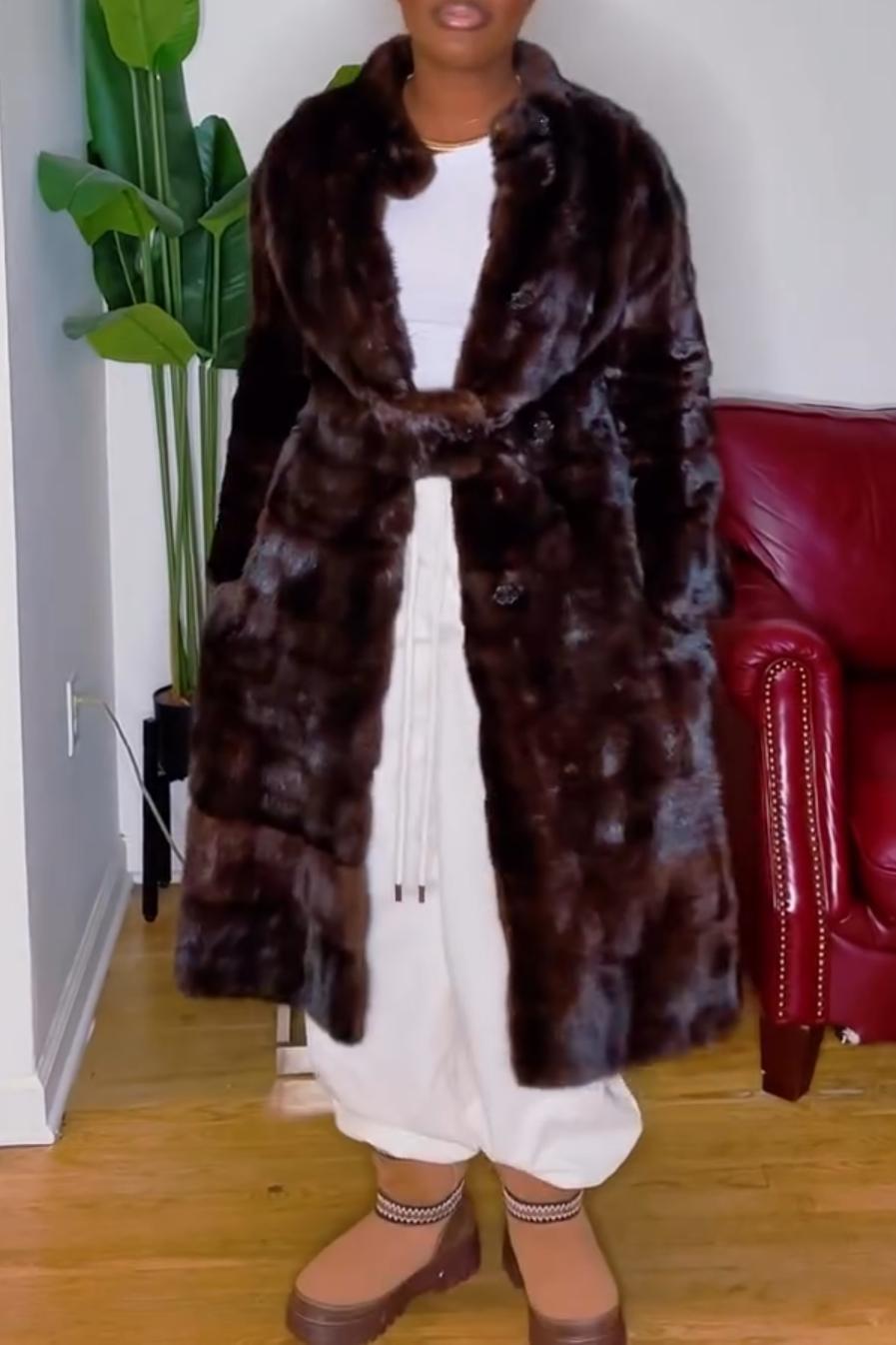 Vintage Mink Faux Fur