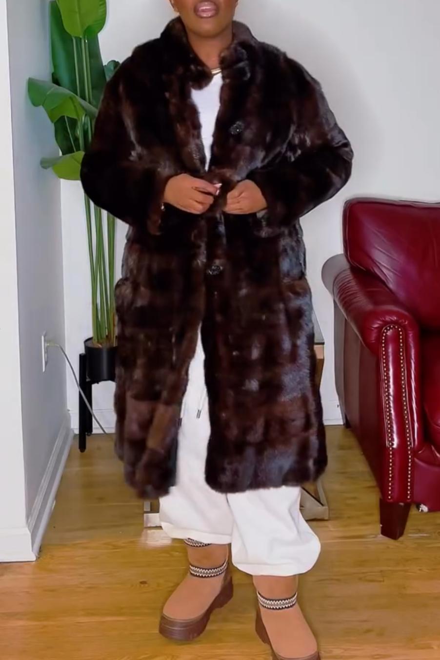 Vintage Mink Faux Fur