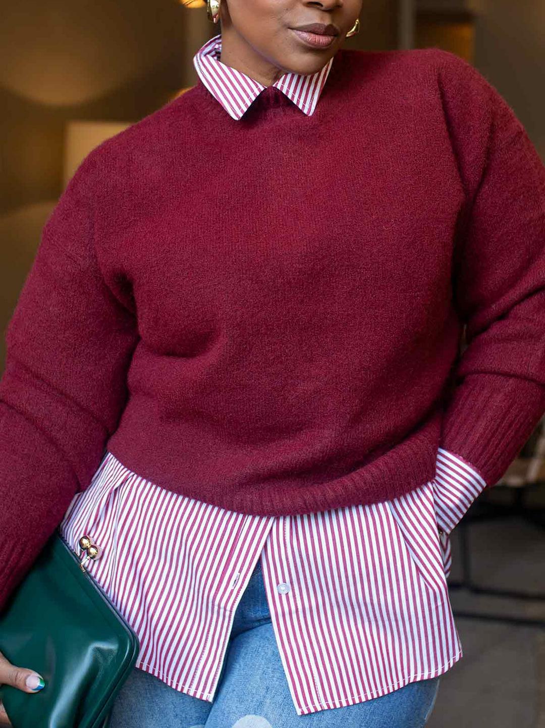 Ruby Rest | High Neck Sweater