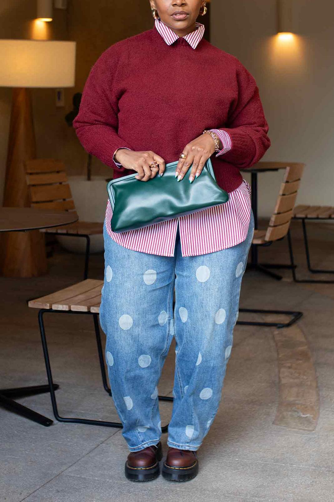 The Dot Drop | Barrel Denim