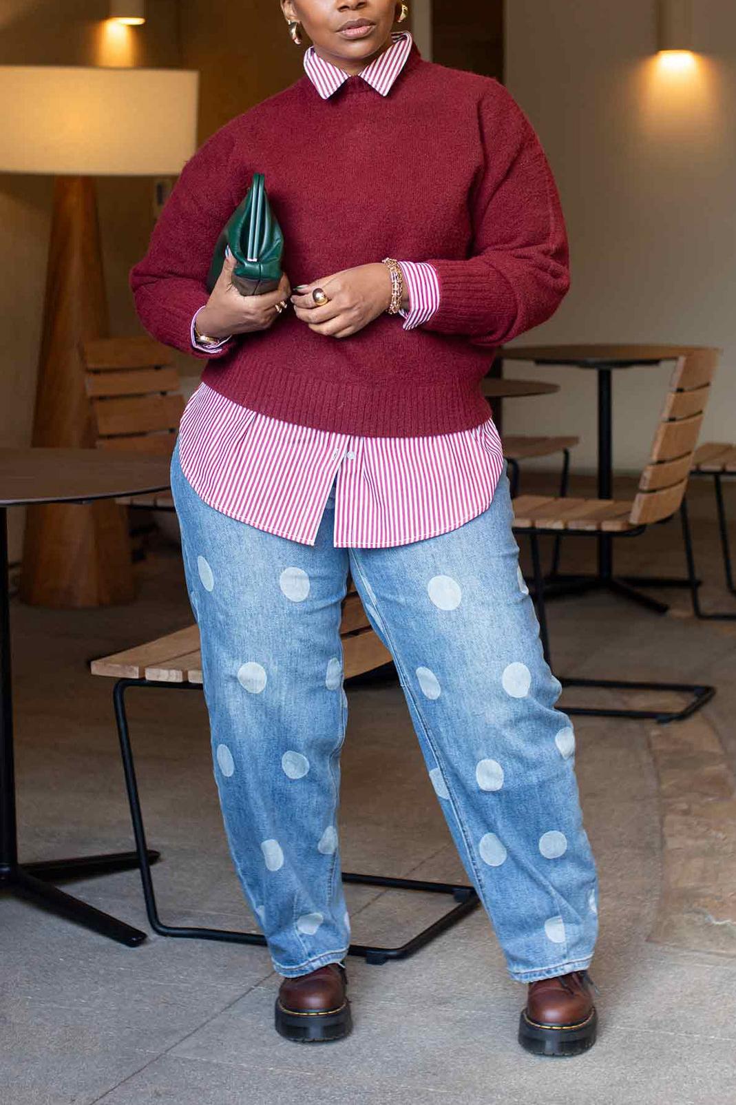 The Dot Drop | Barrel Denim