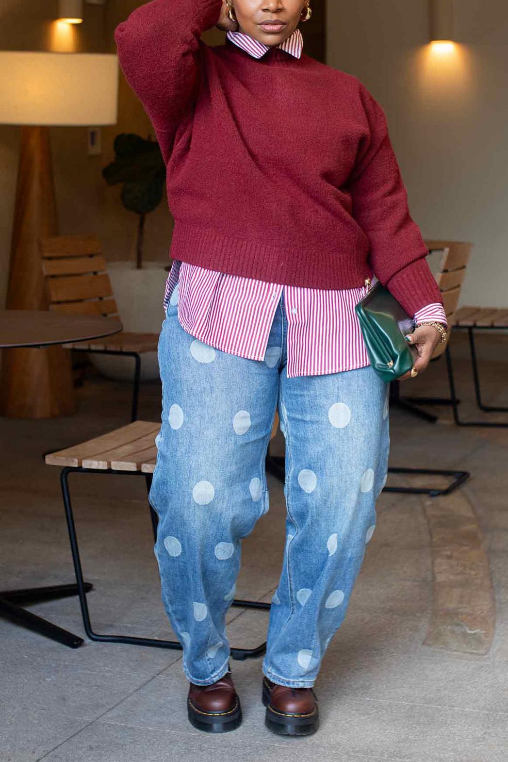 The Dot Drop | Barrel Denim