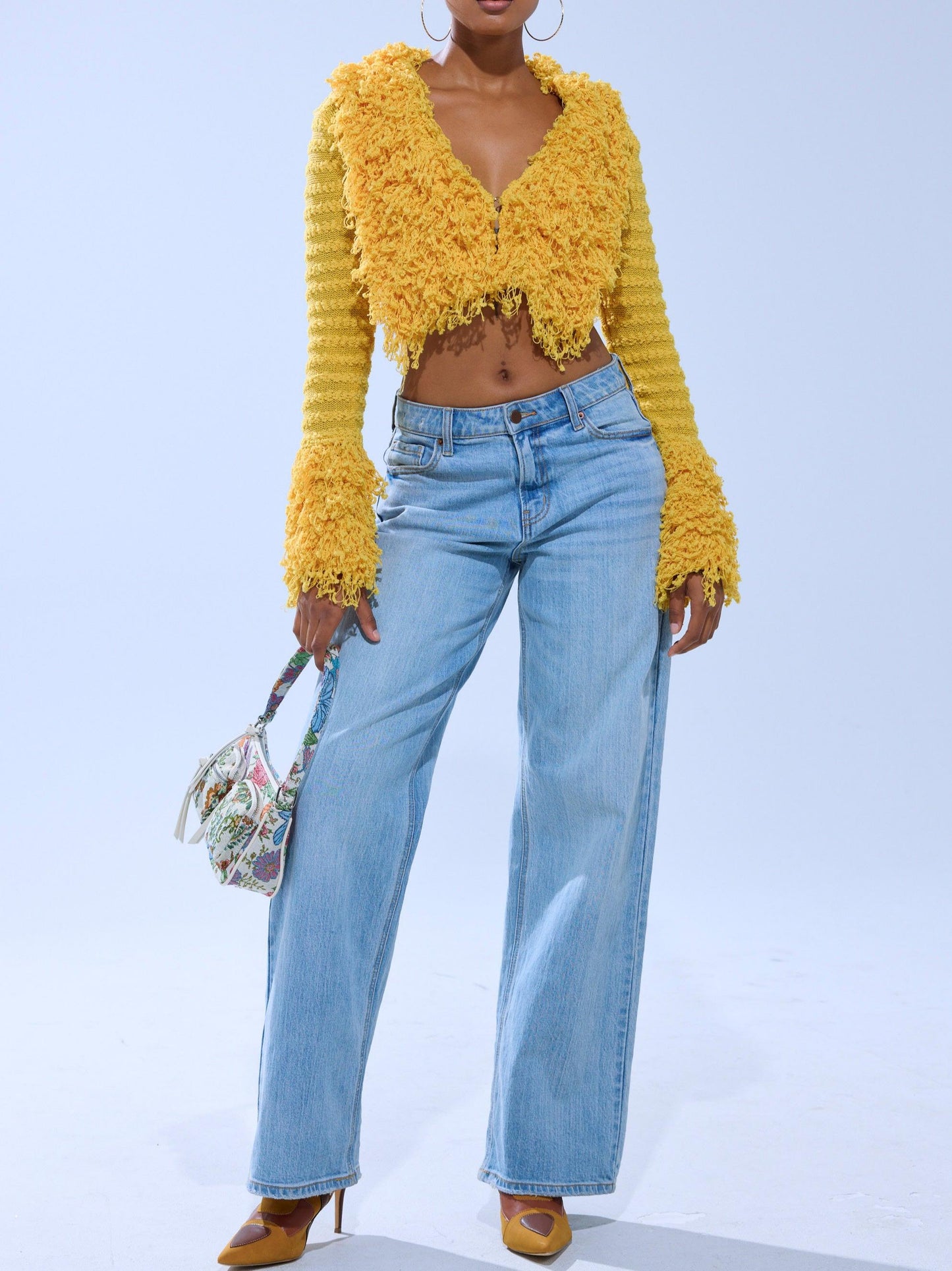 Sunshine Queen Fringe Sweater