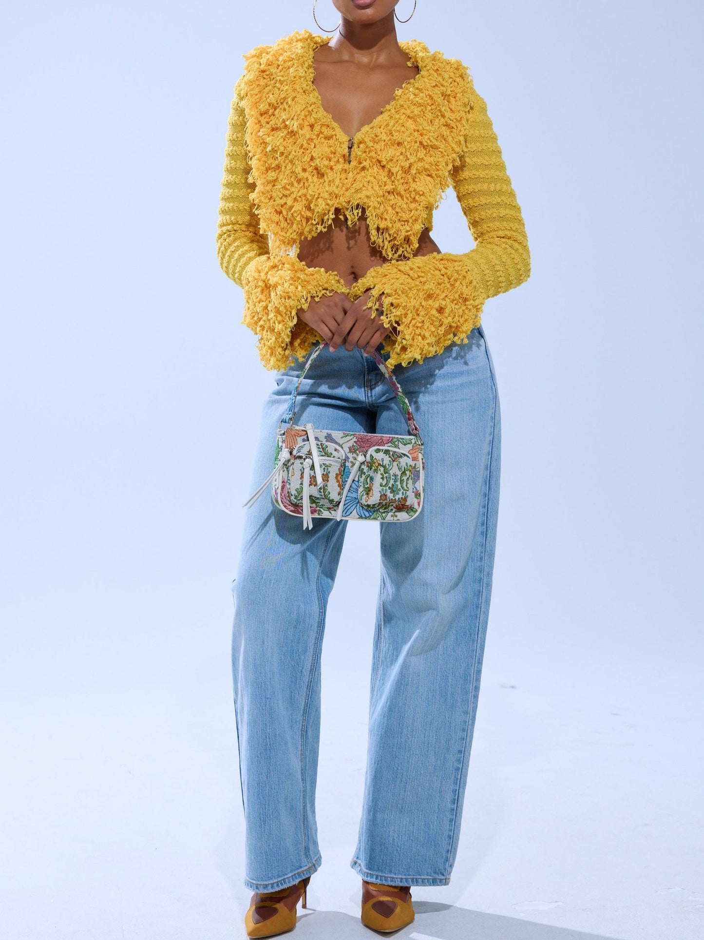 Sunshine Queen Fringe Sweater