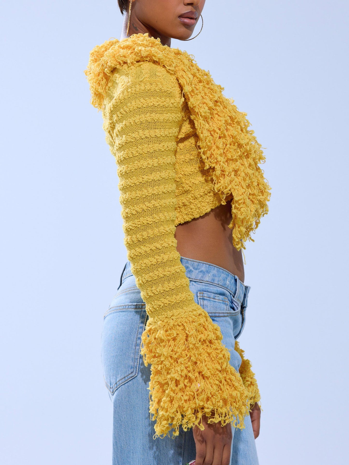 Sunshine Queen Fringe Sweater