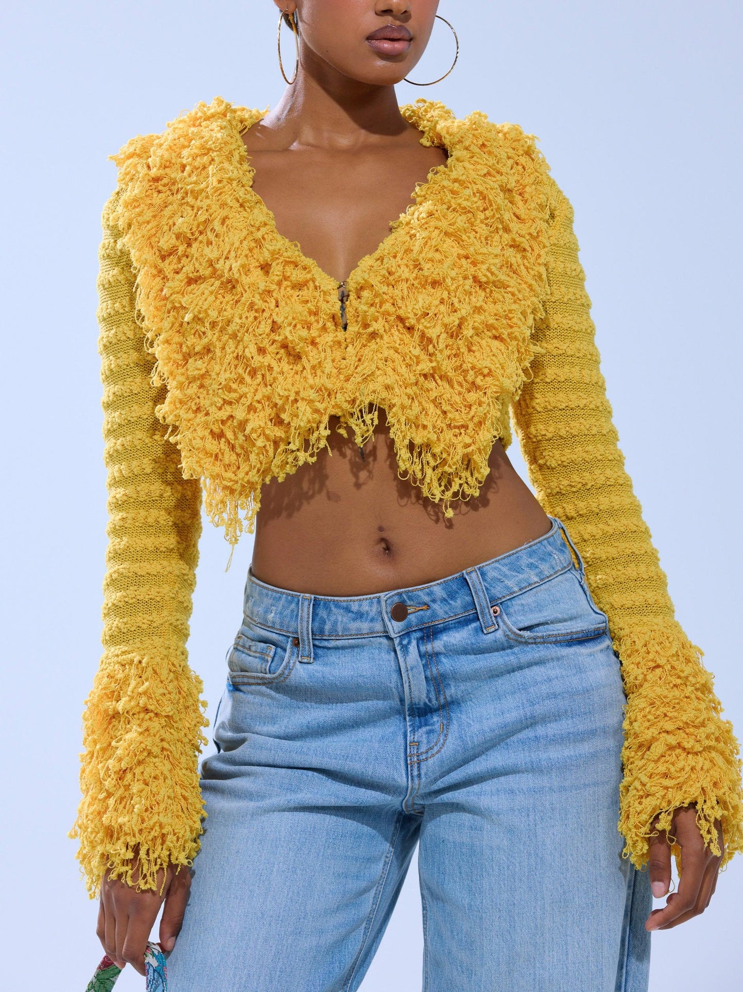 Sunshine Queen Fringe Sweater