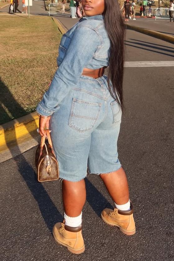 Women’s Denim Utility Jacket