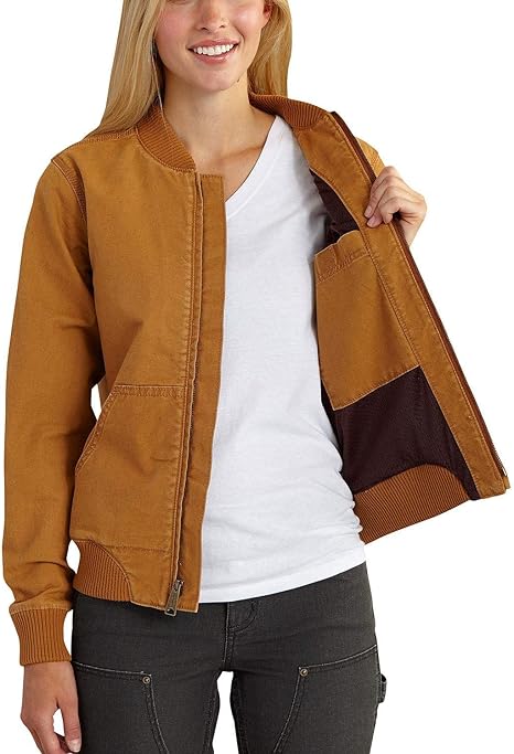 Women's Rugged Flex Relaxed Fit Canvas Jacket