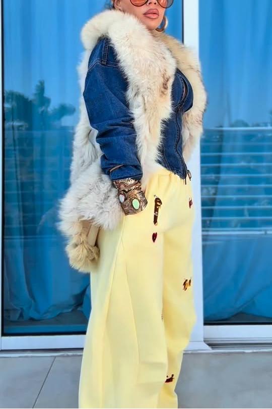 New Luxury Warm Faux Fur Vest