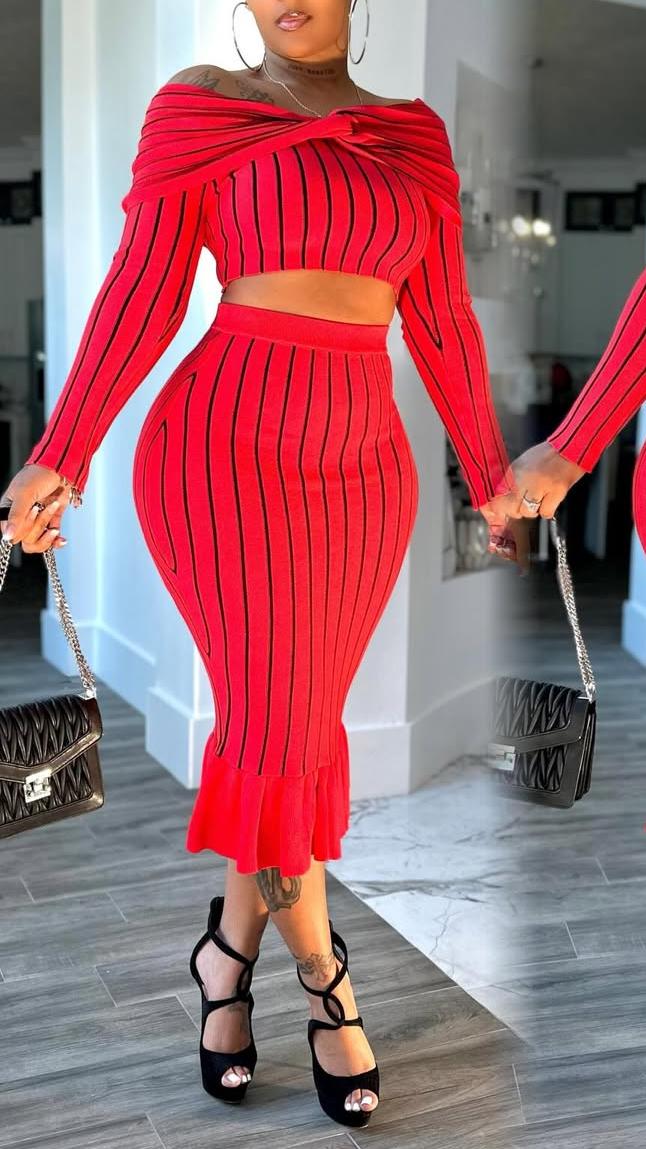 Kendra Skirt Set