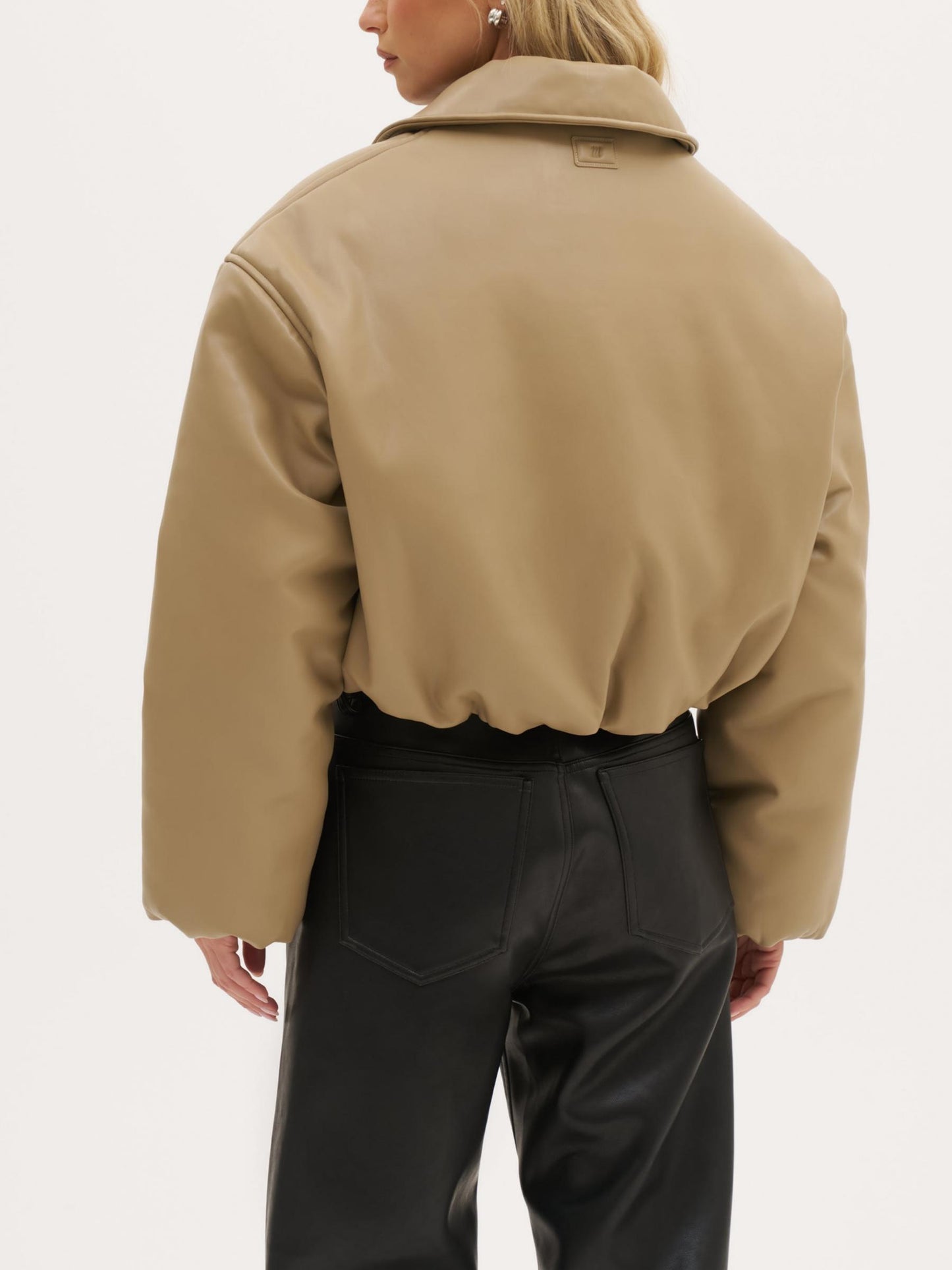 Aspen Puffer Jacket - Beige