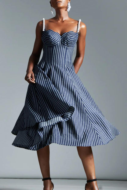 Layla Corset-Style A-Line Dress