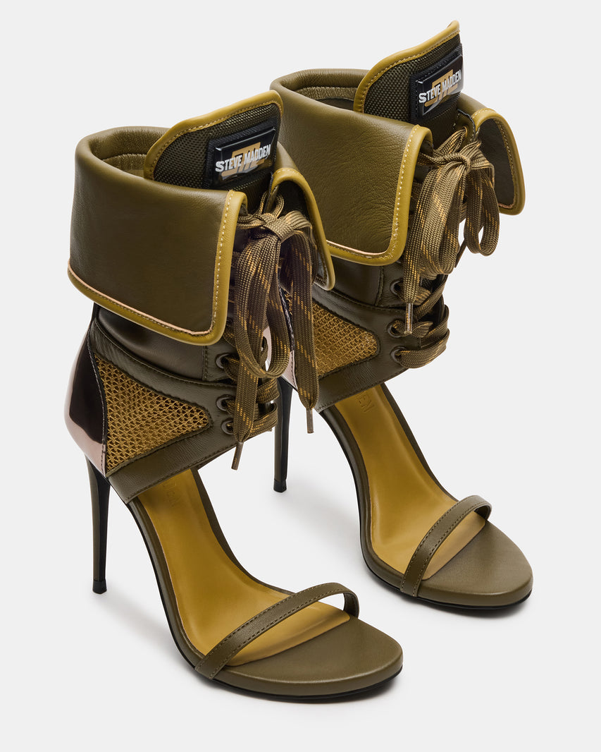 Peep-Toe Stiletto Heels