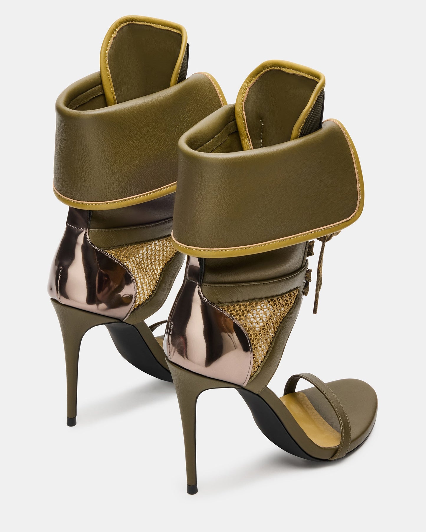 Peep-Toe Stiletto Heels