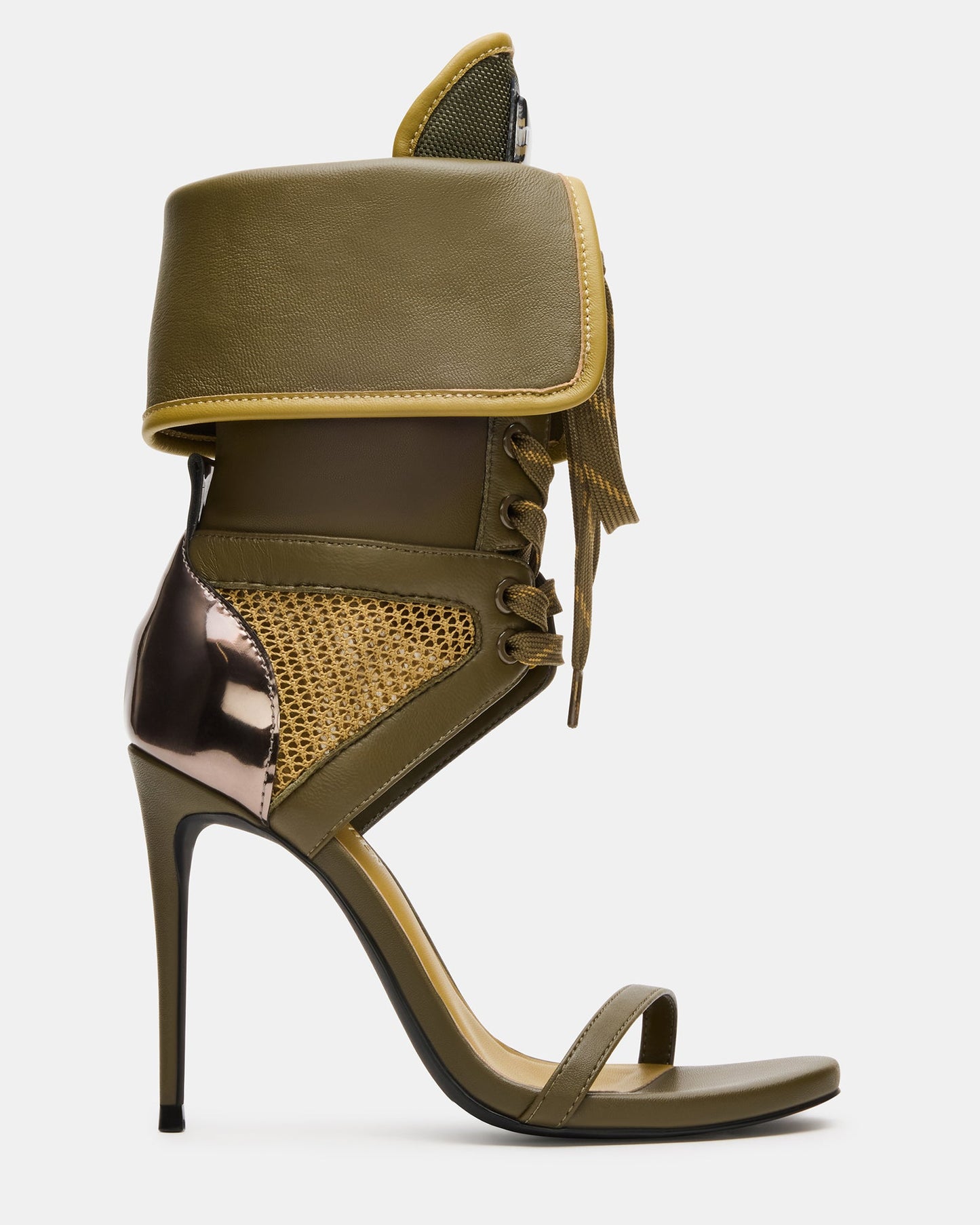 Peep-Toe Stiletto Heels