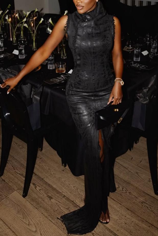 Megacrust Denim Dress