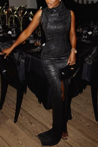 Megacrust Denim Dress