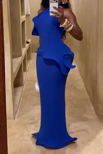 Drea Knit Maxi Dress - Royal