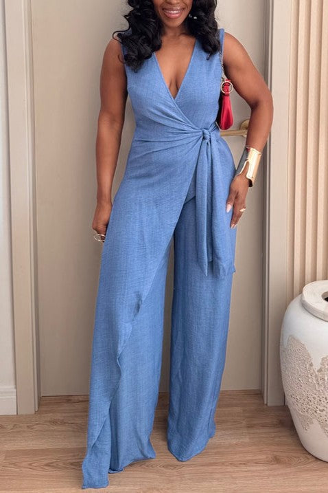 Alora Waist Tie Jumpsuit
