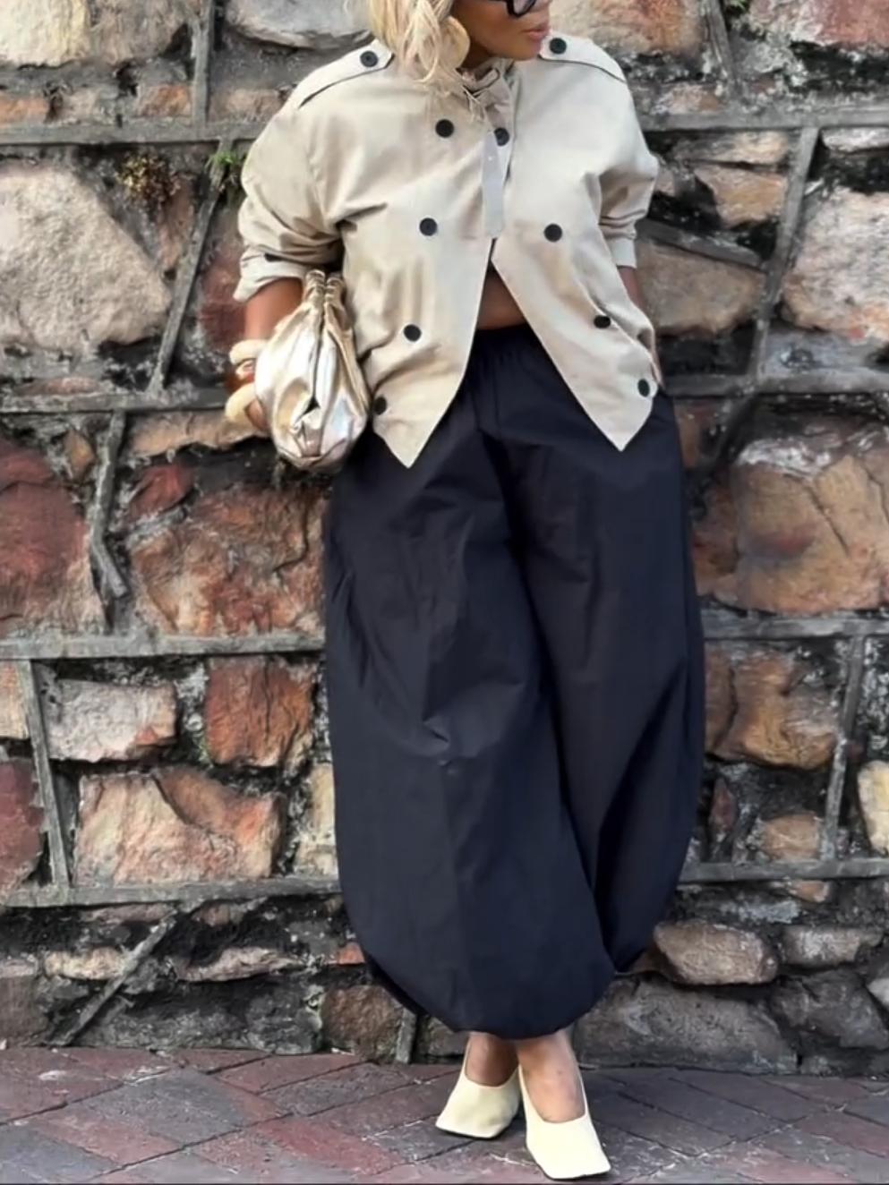 Khaki Studio Trench Jacket