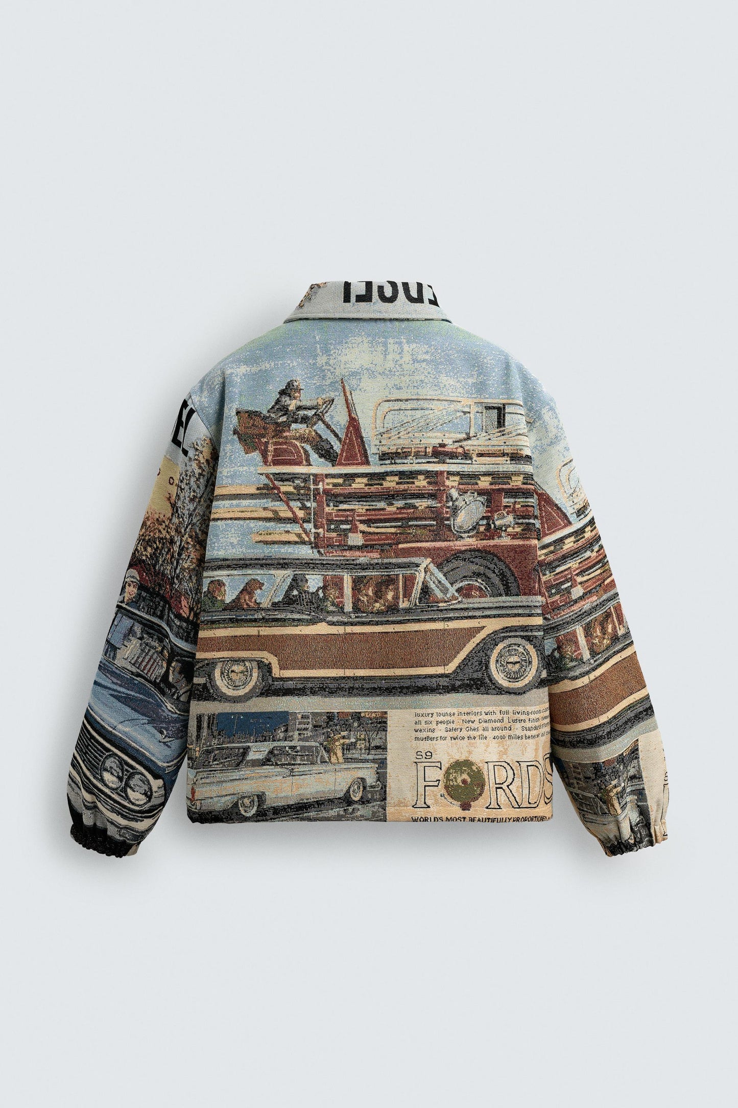Jacquard Quilted Jacket